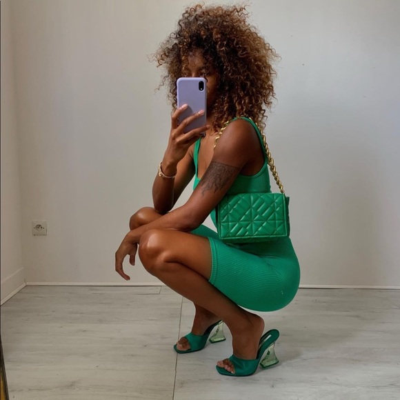 Zara set seamless bike short and crop top - Picture 7 of 13